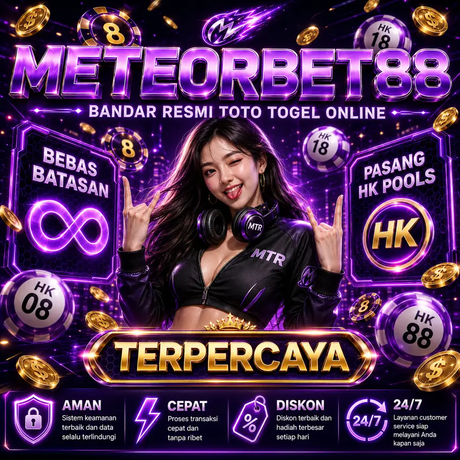 Meteorbet88 Bandar Resmi Toto Togel Online Terpercaya
